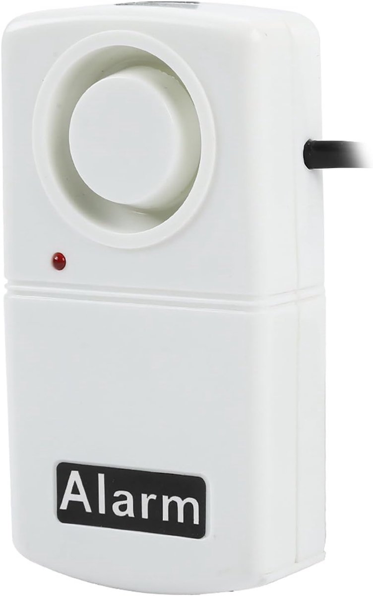 SnelShoppen - Power Failure Alarm met 120dB Sirene, LED Indicatie, CN Stekker 220V, Handmatig Uitschakelbaar, Ideaal voor Thuis, Kantoor, Camping