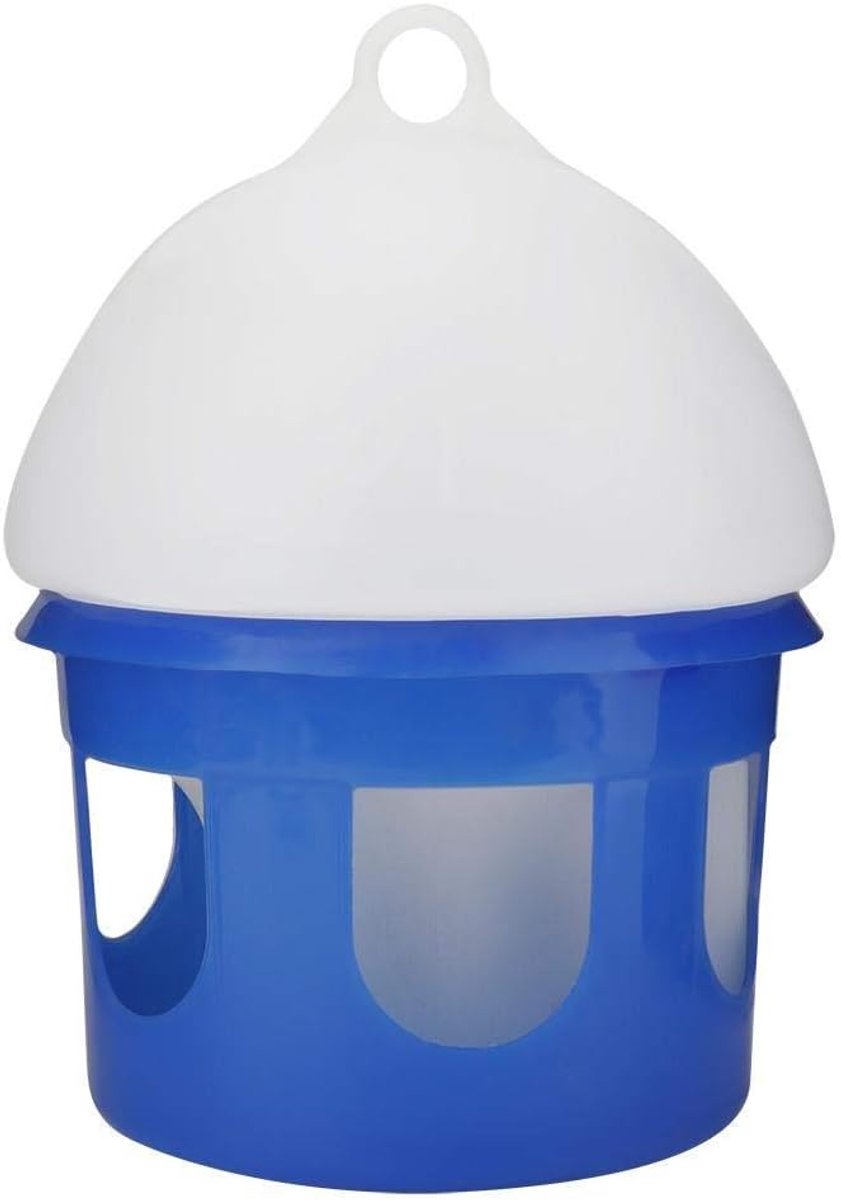 SnelShoppen - Automatische Grote Capaciteit Vogel Duif Voeder Water Dispenser 2L met Draaiende Buizen en Vuilpreventie