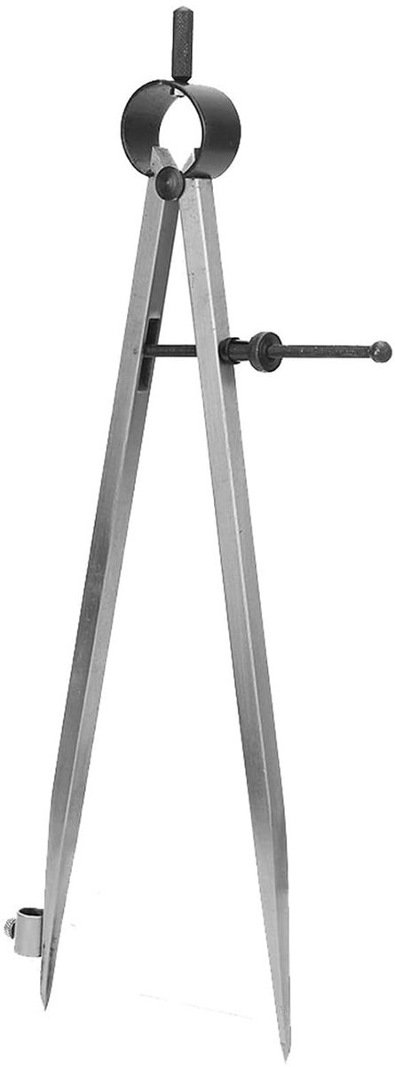 SnelShoppen - Wing Divider, Verstelbare en Vergrendbare Precisie Spring Compass met Penhouder, Rotatietool 300mm, Perfect voor Creatieve Projecten