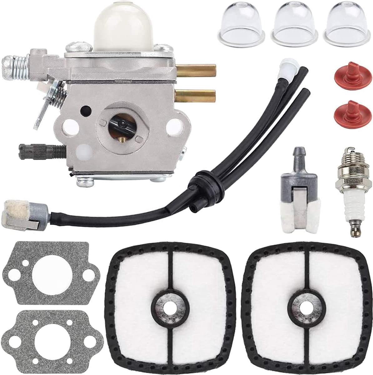 SnelShoppen - Carburetor Vervanging voor Zama C1U-K52 K29 K47, Voor Tuinmachines, Hoogwaardige Benzinecarburateur, Geschikt voor Diverse Echo String T