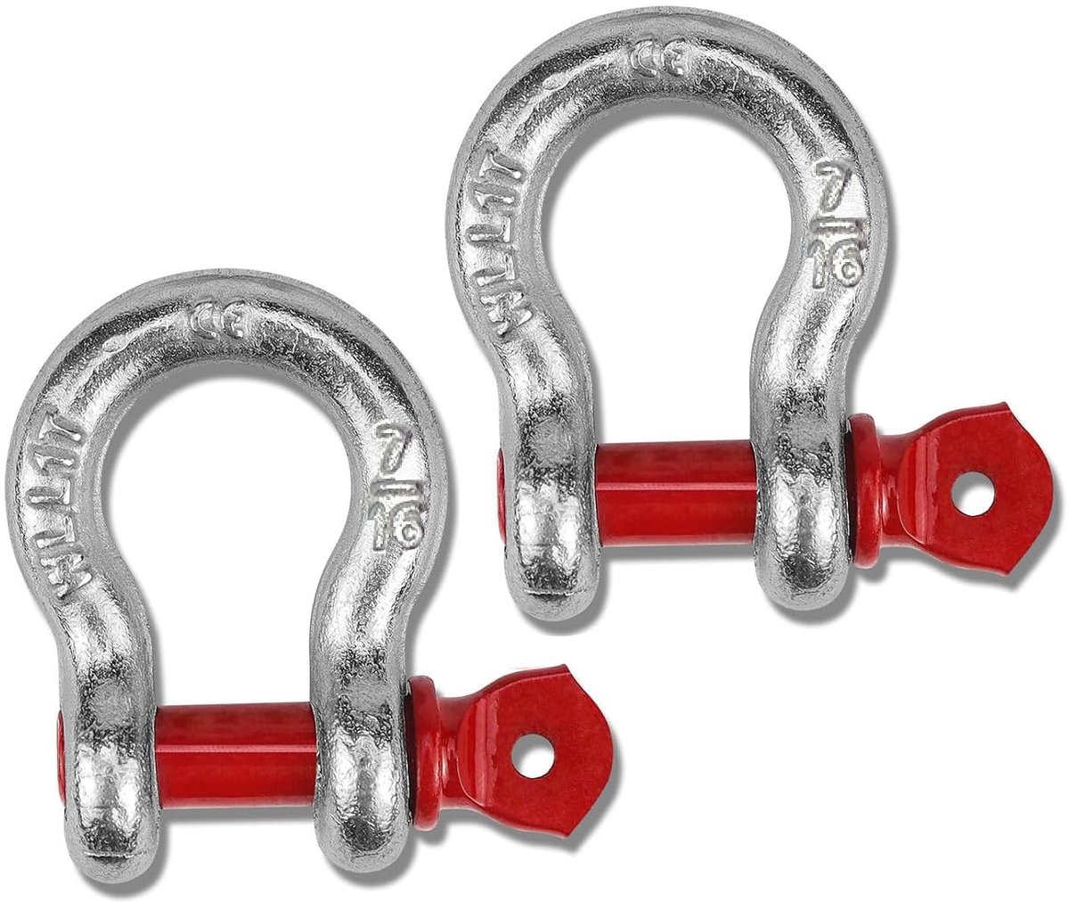 Stevige Beugels voor Transport en Hijsen, D-ring met Bouten, Geschikt voor Towing en Lifting, Draagvermogen: 1.5t
