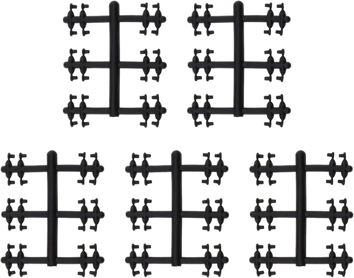 SnelShoppen - 120pcs Vissnoer Stopper Kralen Voor Karpervissen, Haak Rig Stopper, Kunstaas Bevestiger, Boilies Stopper, Bait Holder, Vissen Accessoire