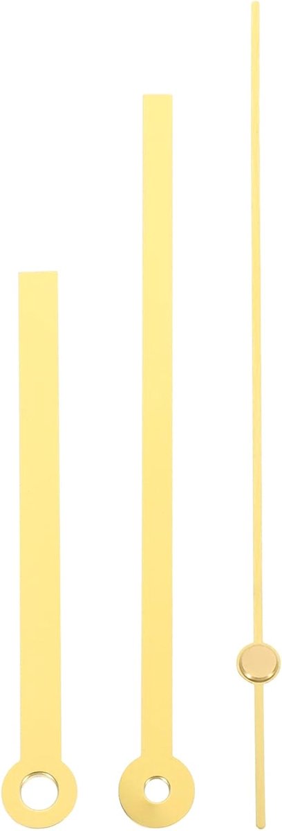SnelShoppen - DIY Klok Onderdeel Set - 10 Sets Vervangende Klok Wijzers voor Wandklokken - Grote Plastic Klok Wijzers voor Thuis en Kantoor Decoratie