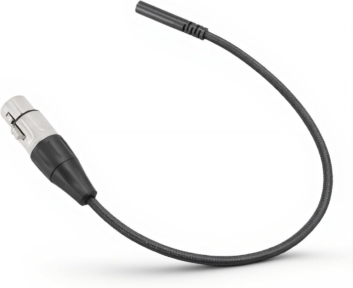 SnelShoppen - 3.5mm Stereo Naar XLR Vrouwelijke Kabel, Gebalanceerde Mini Jack Naar XLR Adapter Kabel Voor Microfoon Geluid Met Gouden Connectoren, Ui