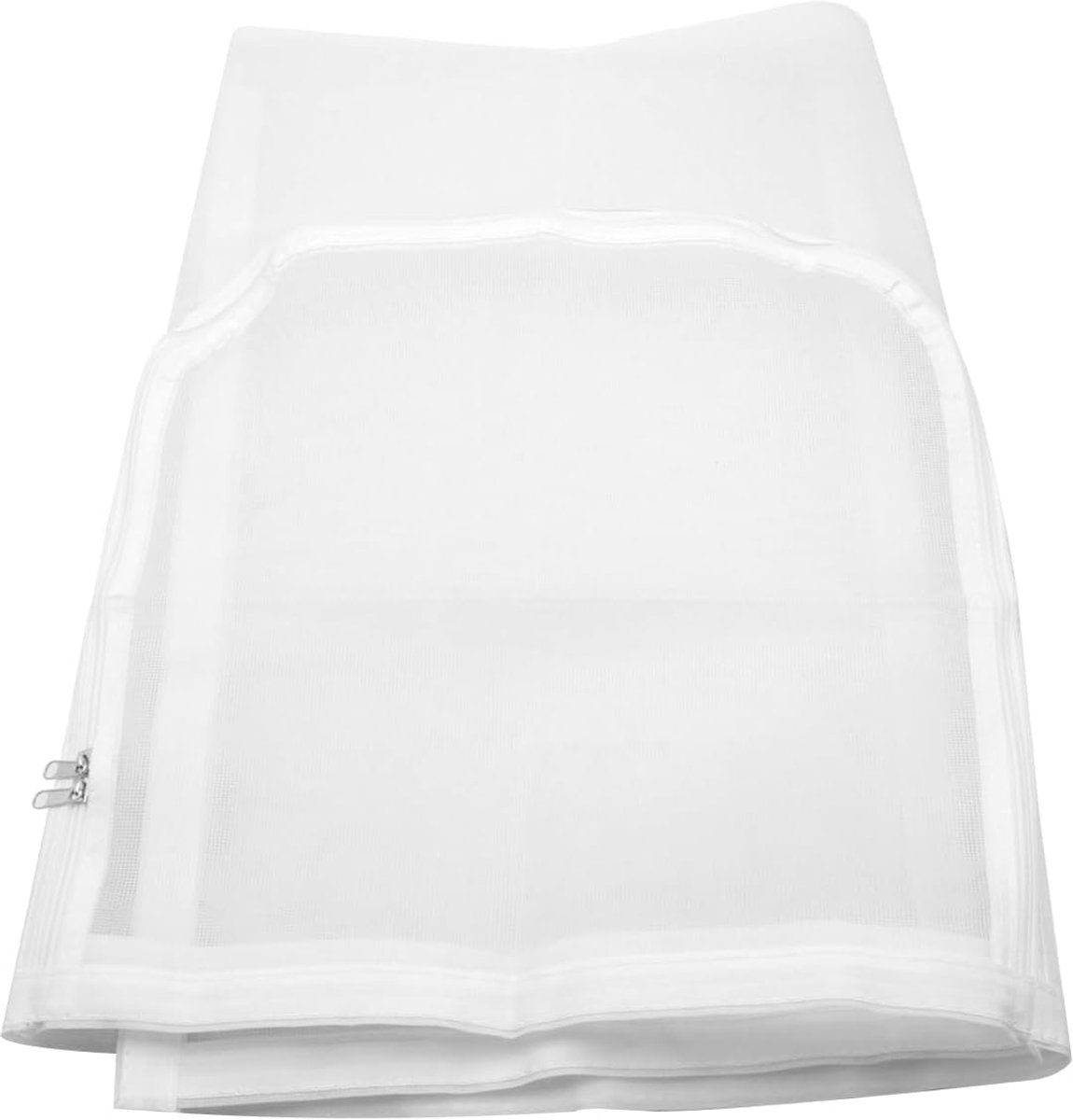 SnelShoppen - Verstelbare Raamrooster Vervangset met Rits, 120 cm x 120 cm, Glasvezel DIY Gaas, Eenvoudige Installatie, Insecten- en Muggenbescherming