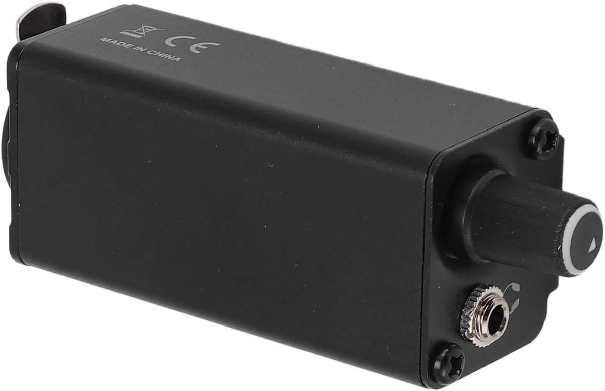 SnelShoppen - In-ear Monitor Versterker met XLR Ingang, 3.5mm Stereo Jack, Stereo Hoofdtelefoon Versterker, Volume Controle Audio Versterker, In-ear M