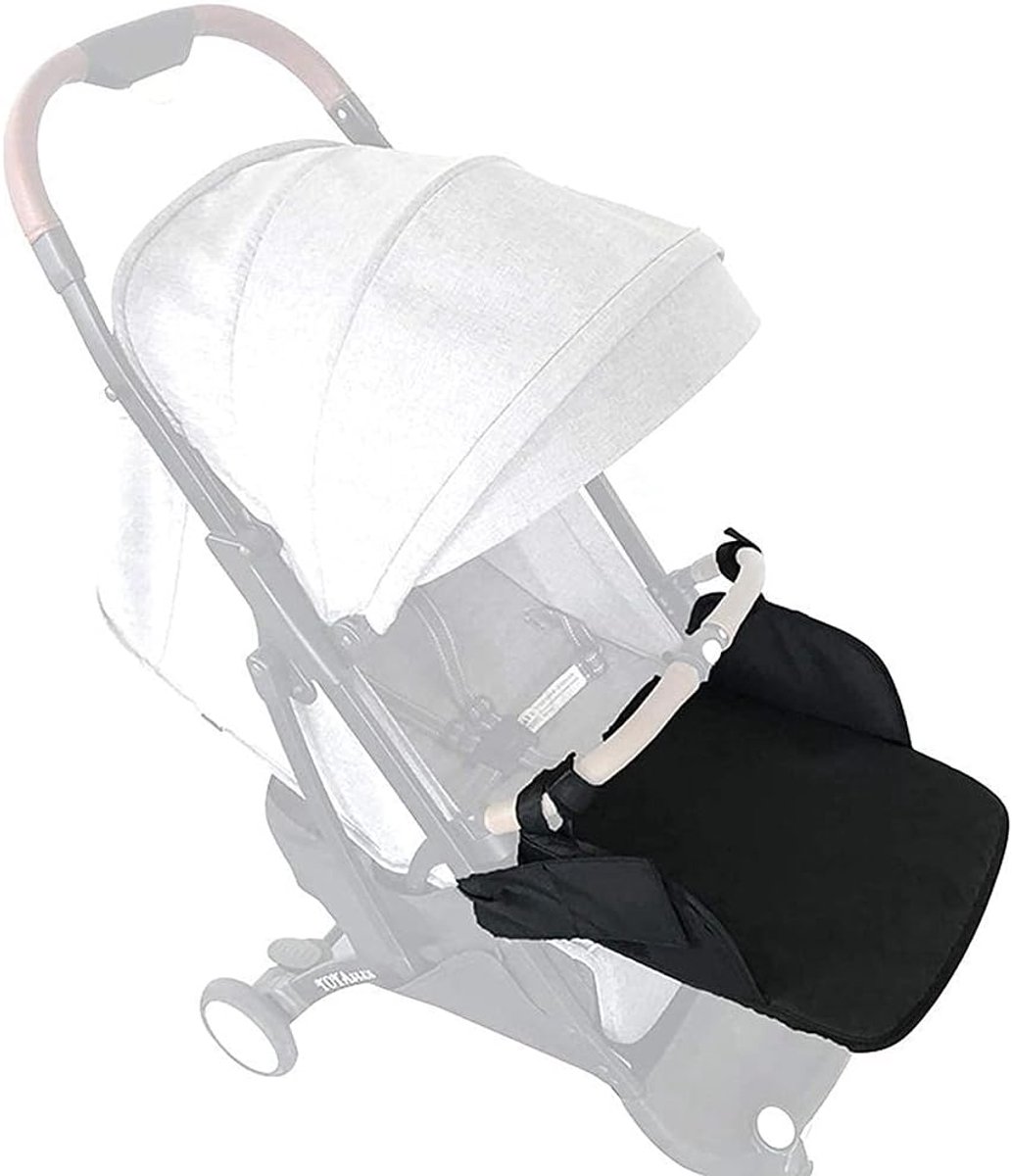 SnelShoppen - Universele Voetsteun voor Kinderwagen, Eenvoudig Te Installeren, Compatibel met 95% van de Modellen, Ideaal voor Wandelen, Reizen en Dag