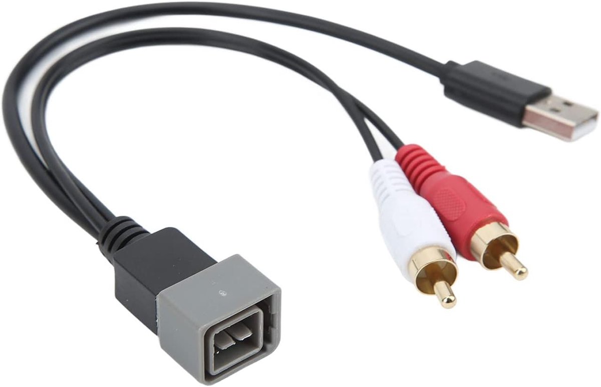 SnelShoppen - USB Port Retention Kabel Auto USB Poort Adapter Vervanging voor Cube Juke Versa 2011-2013, Duurzaam en Betrouwbaar