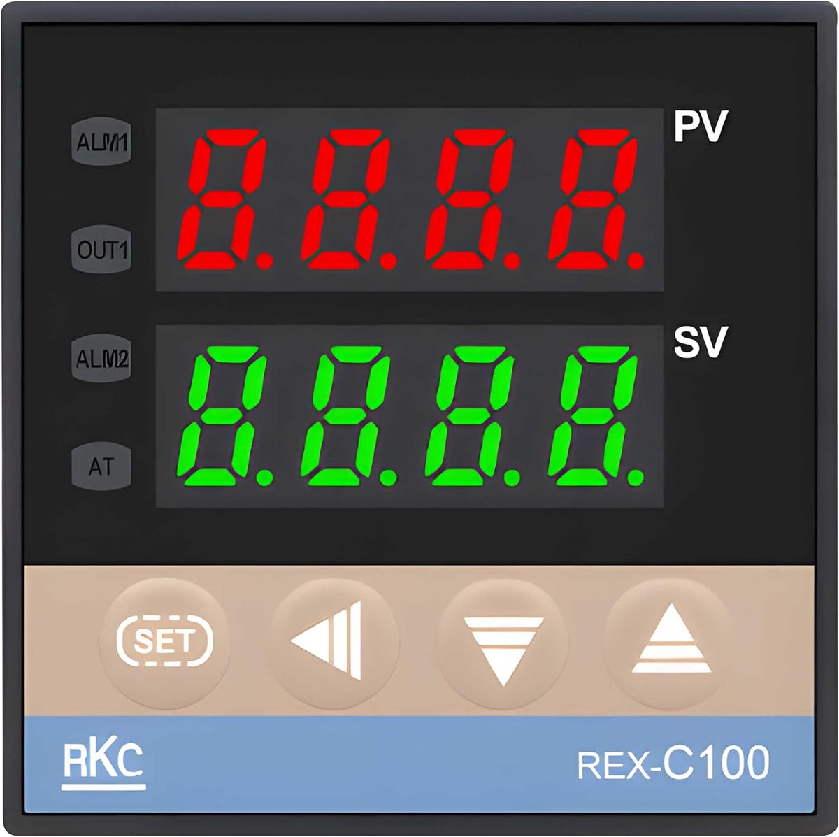 Digitale temperatuurcontroller - programmeerbaar - temperatuur sensor probe - nauwkeurige temperatuurregeling - ShopVlot
