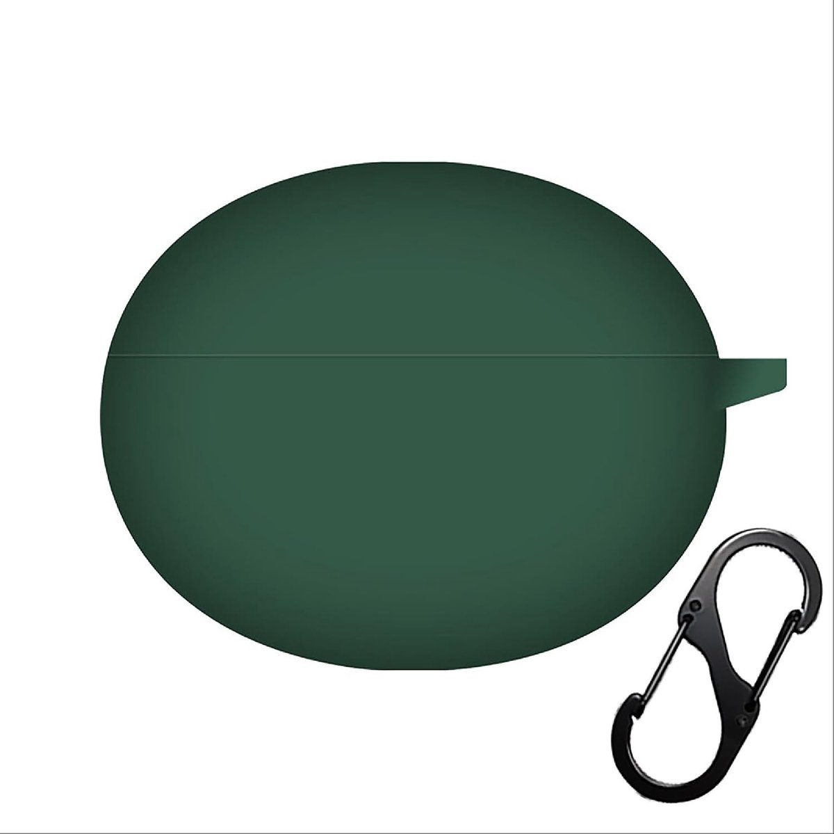 SnelShoppen - Ultra Dunne Silicone Hoes voor Xiaomi Redmi Buds 4 Active, Slank en Lichtgewicht, Anti-Val en Vuilwerend, Army Groen, Perfect voor Dagel