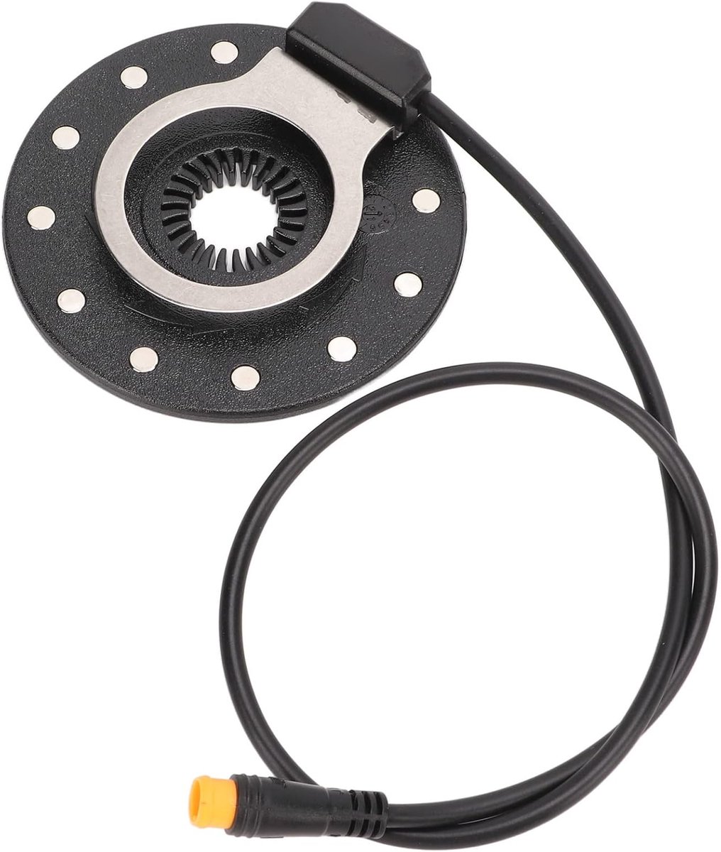 SnelShoppen - E-bike pedaalassistent sensor met 12 magneten, betrouwbare en duurzame e-bike sensor, dubbele hall effect sensoren voor hoge nauwkeurigh