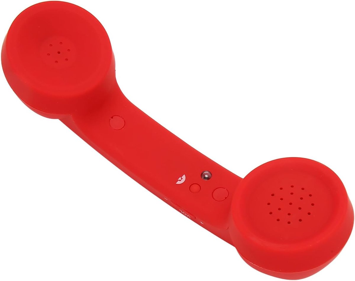 SnelShoppen - Draadloze Retro Telefoon Hoorn, Stralingsbestendige Handset Ontvangers Hoofdtelefoon, Vintage Draadloze Bluetooth Telefoon Hoorn voor Th