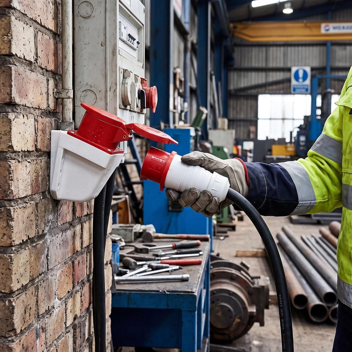 SnelShoppen - Forklift Oplaadstekker, Accu Connector, Forklift Stroom Connector 80A Accu Oplaad Snelontkoppelbaar Manneke Vrouwelijke Stekker voor Ele
