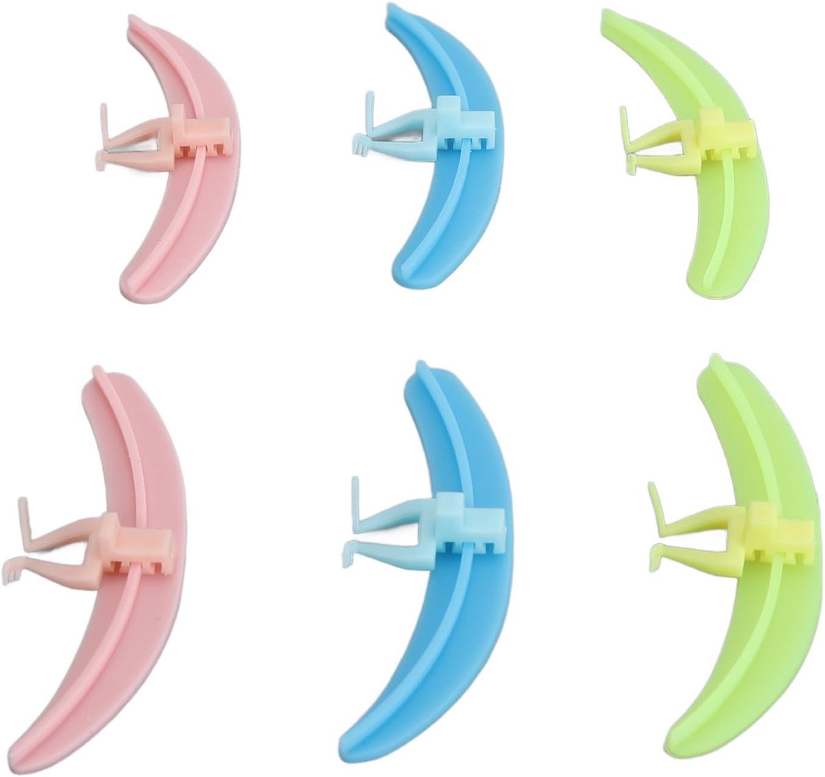 SnelShoppen - Eyelash Separator voor Wimperextensions, 3 Kleuren Silicone Wimper Separator Tool Herbruikbaar Mascara Separator Wimper Isolatie Hulp vo