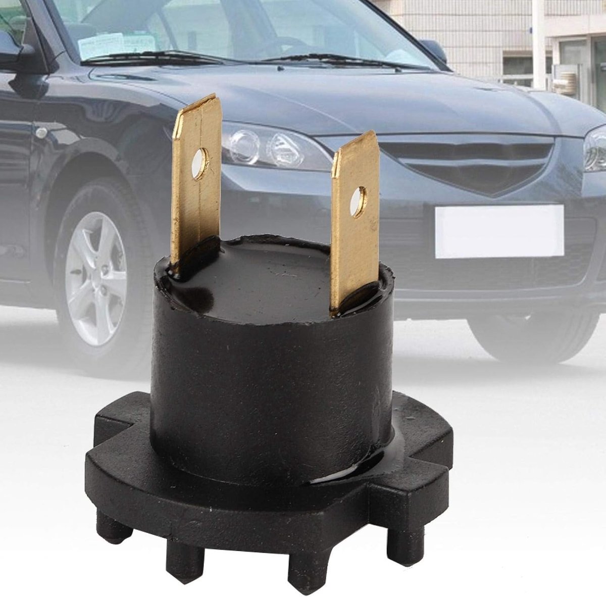 SnelShoppen - Headlight Socket Holder, 2 Stuks Headlight Lamp Houder OEM B28V510A3, Dioche Paar Headlight Socket Lamp Houder Voor 3 5 323 B28V510A3 12