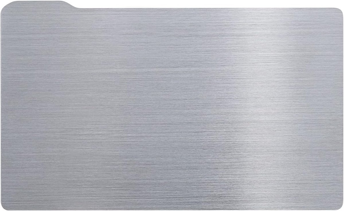 SnelShoppen - Flexibele Lente Staal Plaat met Magnetische Sticker Geschikt voor Creality LD-002H SLA/DLP Hars 3D Printer 138x85mm