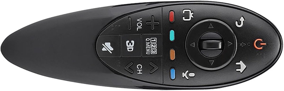 SnelShoppen - Vervangende Afstandsbediening voor TV 3D Slimme Wearable Lange Afstand ABS Materiaal voor AN MR500