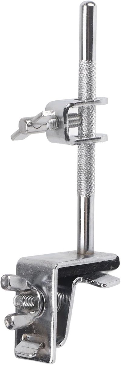 SnelShoppen - Verstelbare Cowbell Houder voor Jazz Drum Kit, Hoepel Bevestiging met Verstelbare Hoogte, Ideaal voor Muziekliefhebbers en Drummers, Per