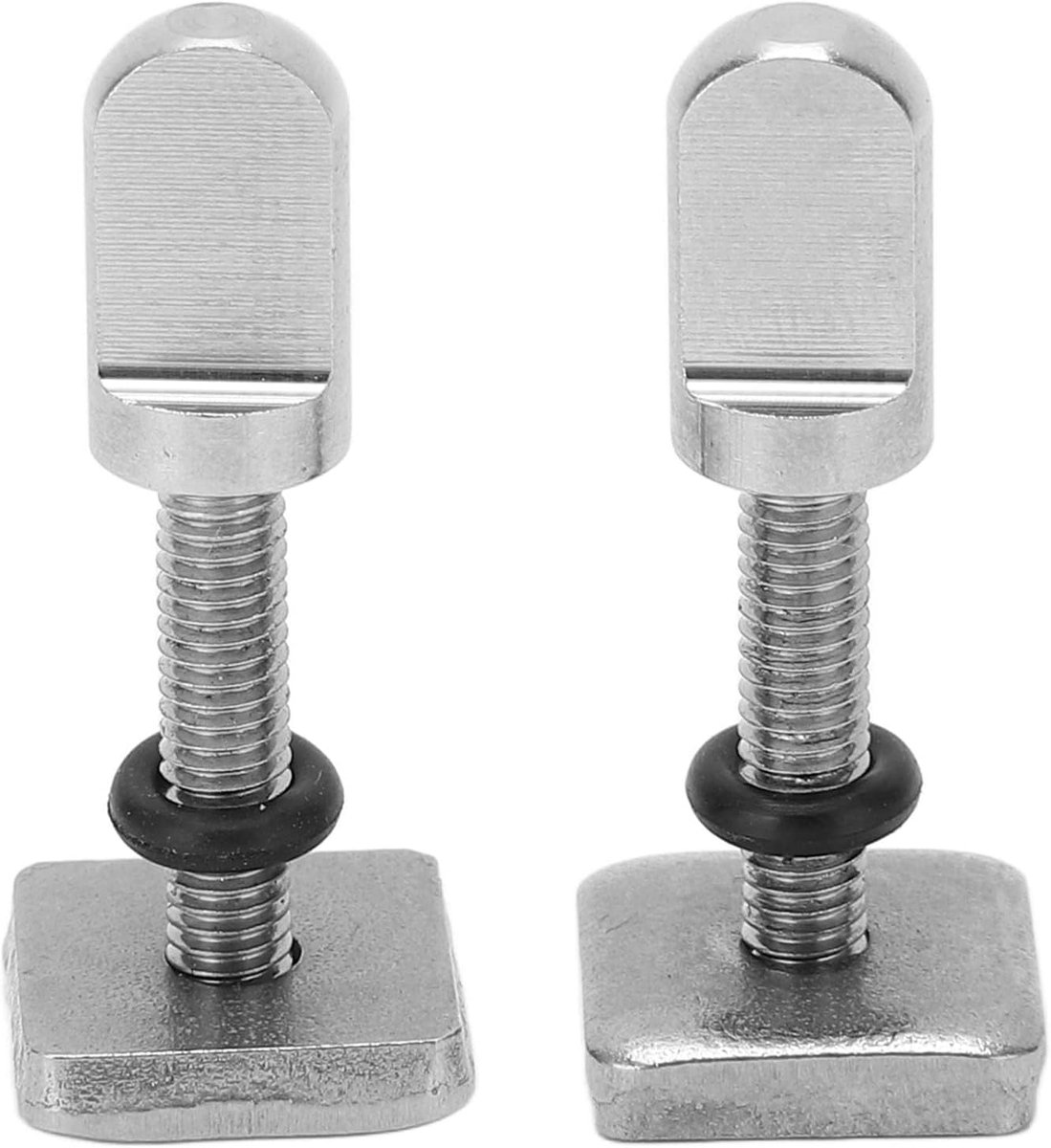 SnelShoppen - Fin Schrauben 2 Stuks 316 RVS Surf Longboard Paddleboard Accessoires voor Surfen, Makkelijk Bevestigen, Handgreep