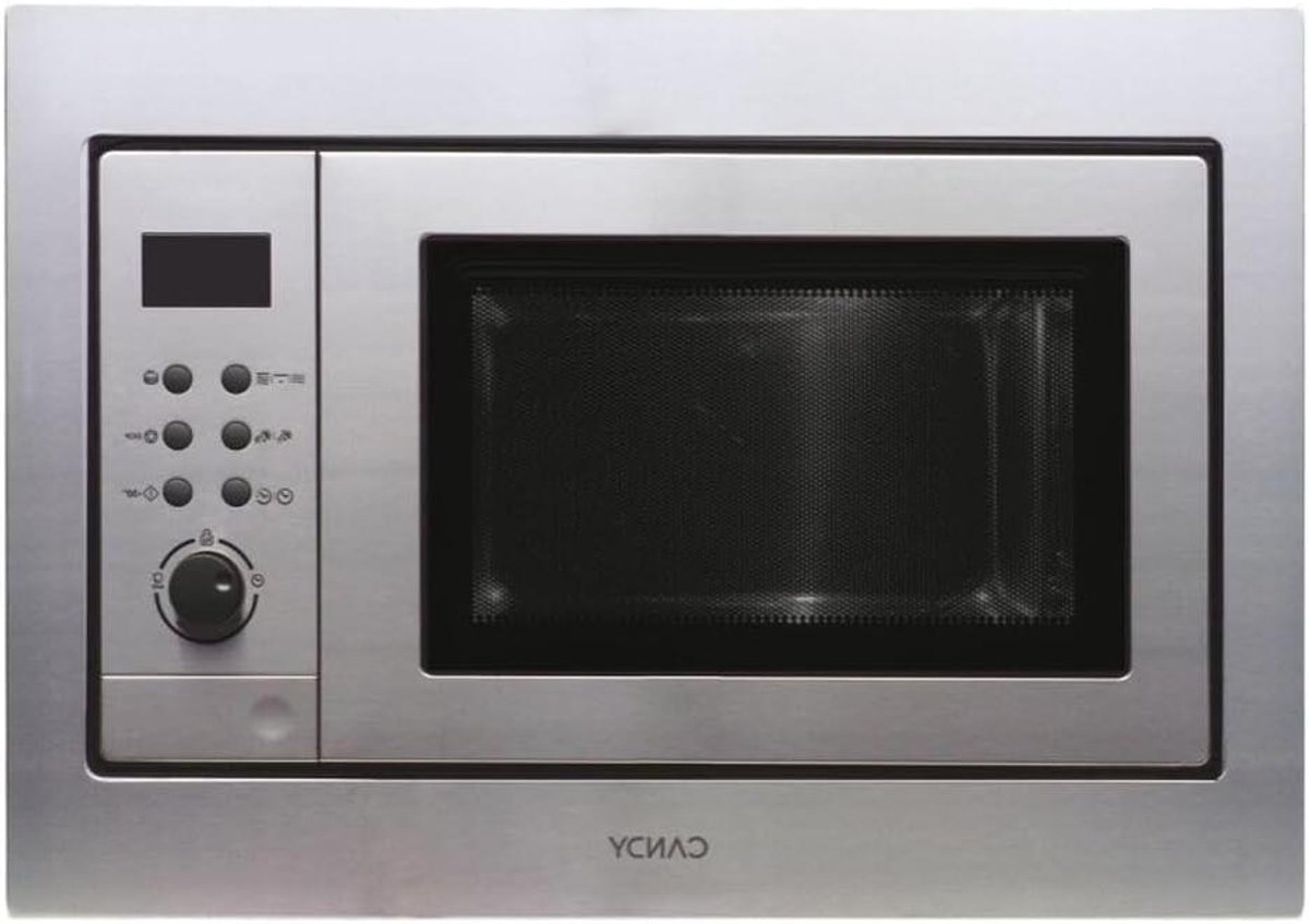 Magnetron met Grill - Combimagnetron Oven - Snel Eten Opwarmen - Met Grillfunctie - 21 liter - Zilverkleurig