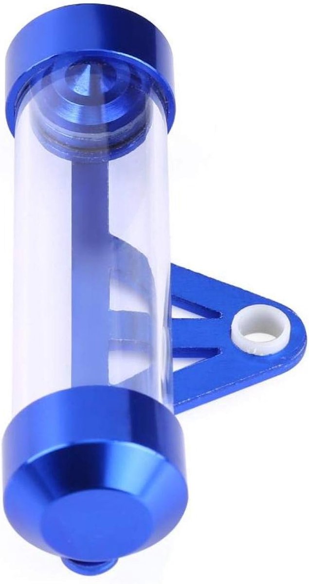 SnelShoppen - Universele Waterdichte Motor Load Tube, Cilindrische Houder voor Motor, Aluminium, Blauw, Duurzaam en Roestvrij, Ideaal voor Documenten