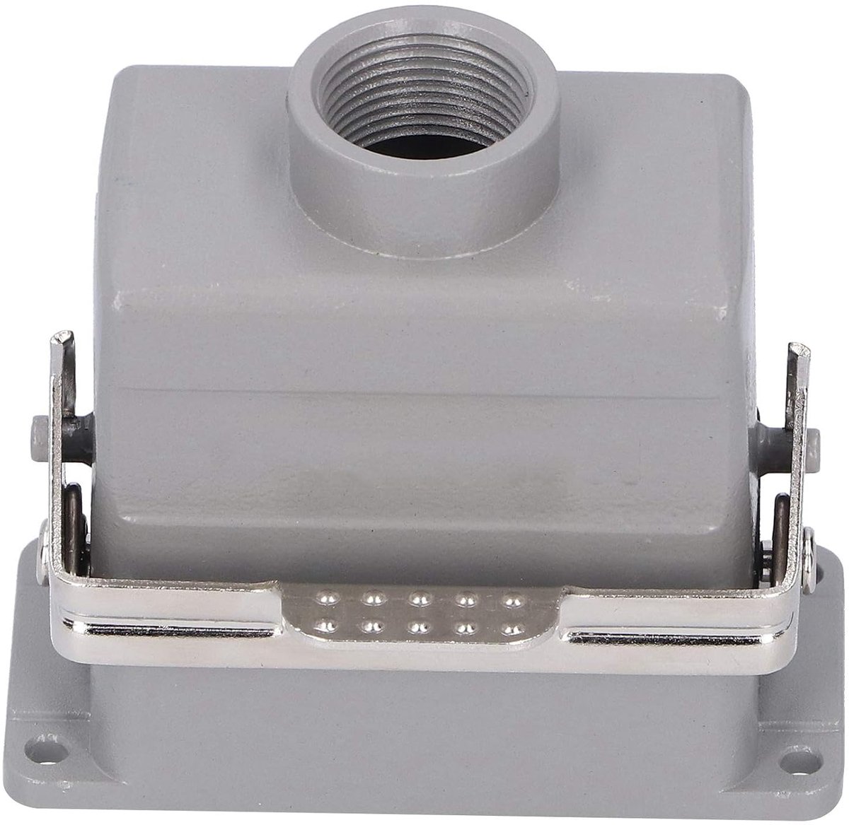SnelShoppen - Heavy Duty Rectangulaire Luchtvaartconnector AC/DC 500V 16A, 10 Pin Enkelvoudige Drukknop Terminalblok voor Waterdichte Luchtvaart Socke