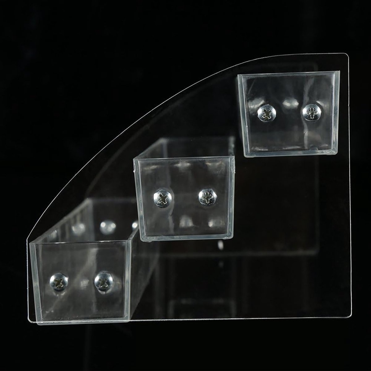 SnelShoppen - Nagellakstandaard, Helder Acryl Nagellak Make-up Display Stand, Tabletop Make-up Display Stand, Nagellak Plank (3 Laags)