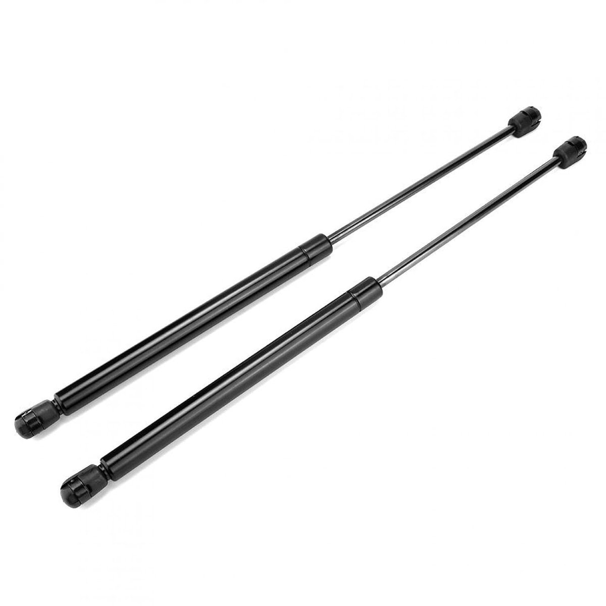 SnelShoppen - 2x Gasveer voor Achterklep, Dioche Staal Zwart, Geschikt voor Corsa C 2001-2006 Hatchback, Eenvoudige Installatie, Betrouwbare Kwaliteit