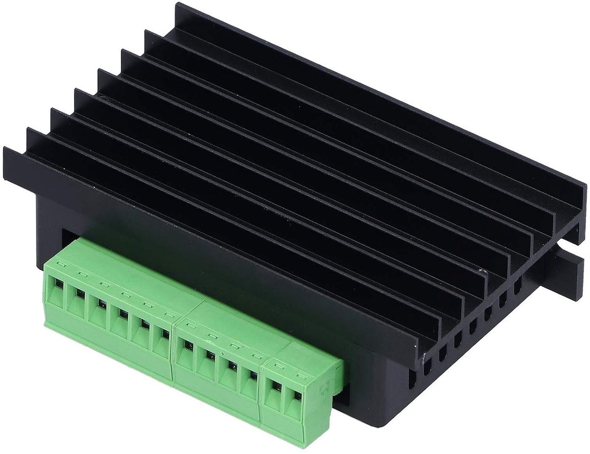 SnelShoppen - TB6600 4A DC9-40V 1-Axis ABS Stappenmotor Stuurprogramma met Oververhitting, Overstroom en Kortsluitbescherming