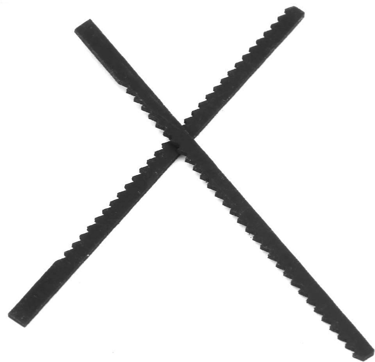 SnelShoppen - Z060 10-delige Mini Zaagbladen Set voor Houtbewerking - Hoge Kwaliteit Carbon Staal - Perfect voor Precisie Snijden in Hout - Accessoire