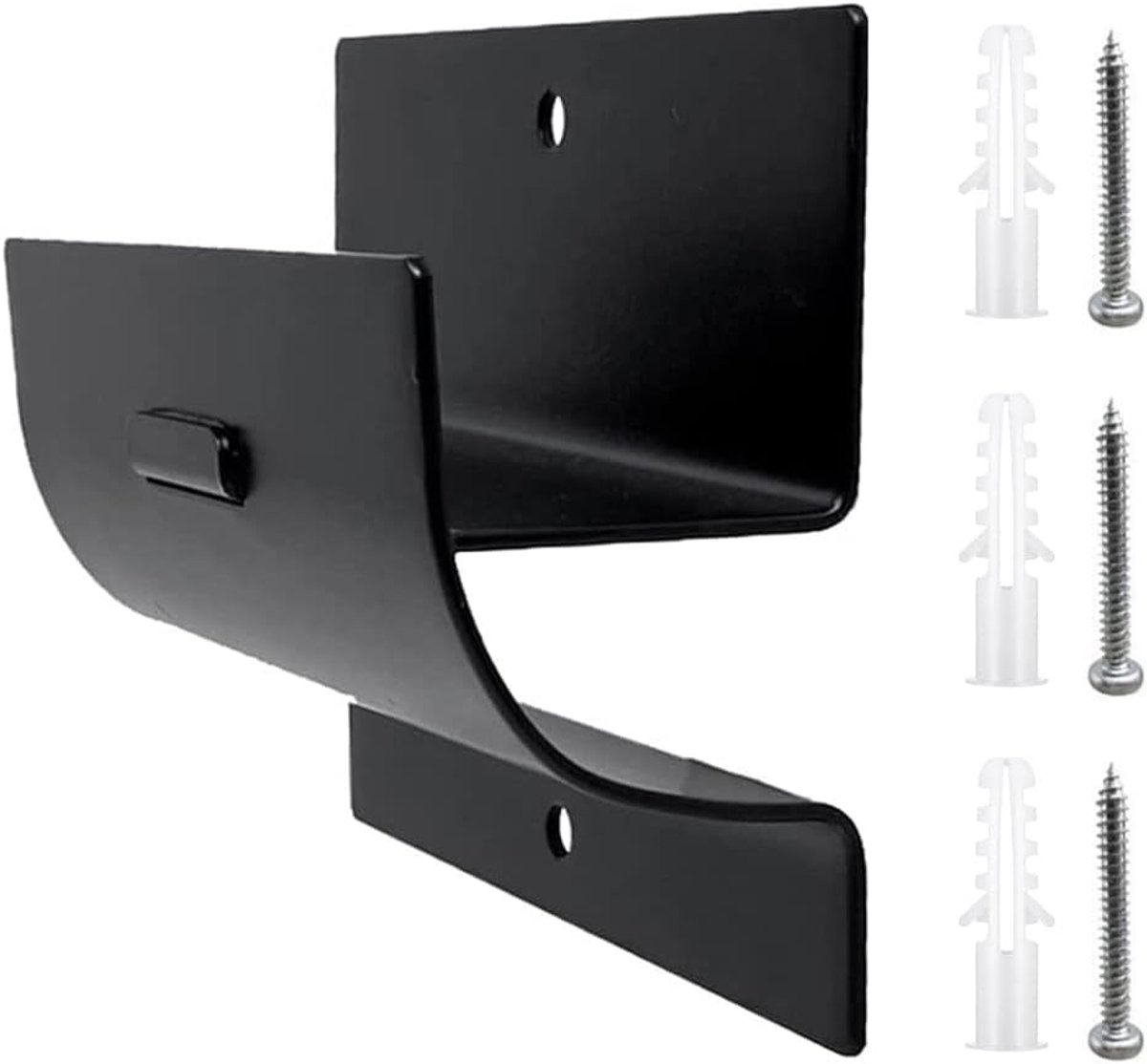 SnelShoppen - Wandbevestiging Ladder Haken, Zware Stalen Ladder Organizer, 50 kg Capaciteit, Multifunctionele Garage Wandmontage, Geschikt voor Binnen
