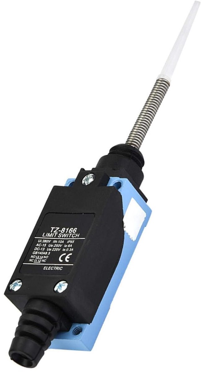 SnelShoppen - End Loop Limit Switch - Verstelbare Waterdichte Micro Schakelaar - Automatische Reset - Flexibele Veer Demping - TZ-8166