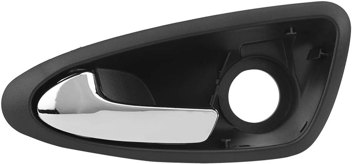 SnelShoppen - Vervangende Interieur Deurgreep Auto Voor Seat Ibiza 2009-2017 Links, Hoogwaardige ABS Materiaal, Comfortabel en Duurzaam