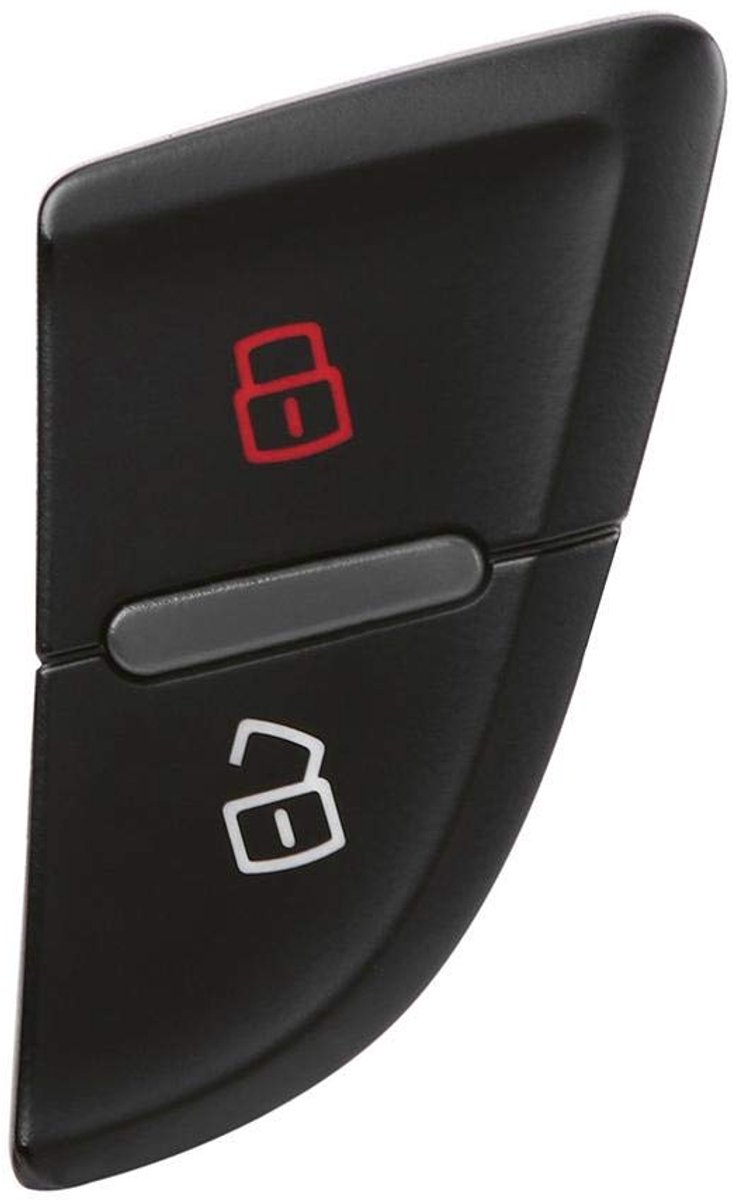SnelShoppen - Audi A4 B8 S4 Allroad A5 S5 RS4 Deurslot Schakelaar Centrale Vergrendelknop Zwart ABS Materiaal Voor Automatisch Deurslot 8KD 962 107