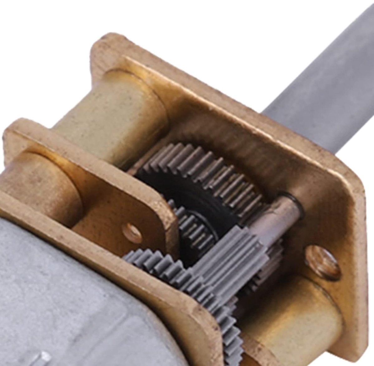 DC Geared Motor 6V - Micro Hoog koppel - 100RPM - Ideaal voor elektrische voertuigen - ShopVlot