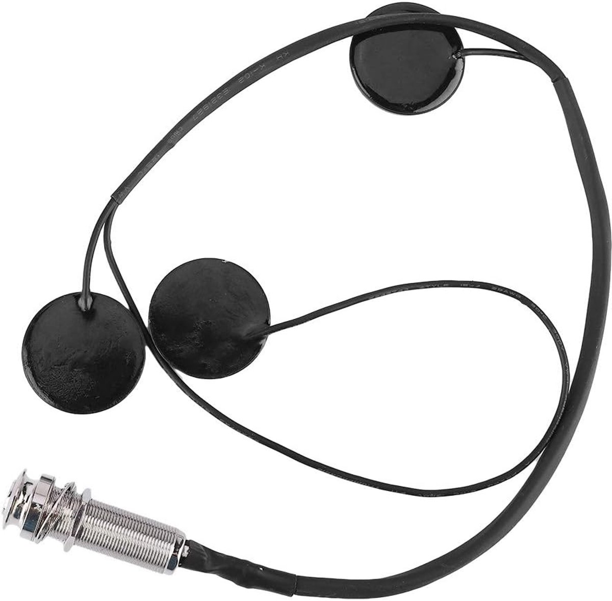 SnelShoppen - Draagbare Zelfklevende Harp Pickup Muziekinstrument Accessoire Zwart voor Harp Snaren Accessoires DIY Vervangingsonderdelen