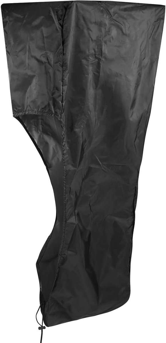 SnelShoppen - Beschermhoes Polyester Volledige Dekking Versterkte Naad Waterdichte Hoes Voor Buitenboordmotor (44 * 47 * 37) Bootmotor Hoes