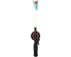 SnelShoppen - Mini Visspullen Set - 2 Stuks Draagbare Vissengerei met Hengel en Molentje - Ideaal voor IJsvisserij, Krabben en Garnalen Vangen - Kindv van Snelshoppen — afbeelding 5