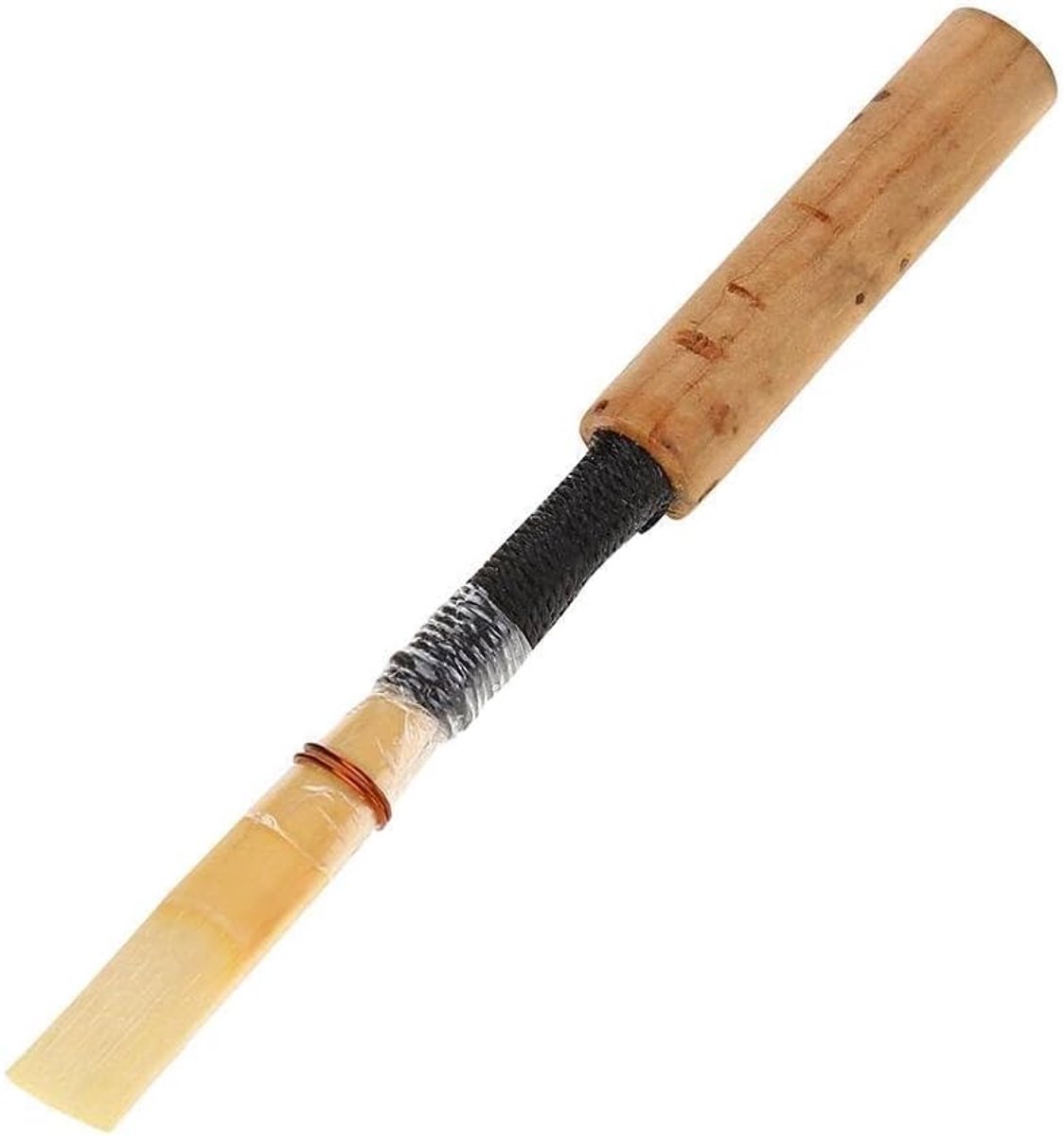 SnelShoppen - Hobo Reed Instrument Onderdelen met Transparante Buis Huls - Hoogwaardige Hobo Riet voor Betere Geluidskwaliteit - 1 Stuk - Perfect voor