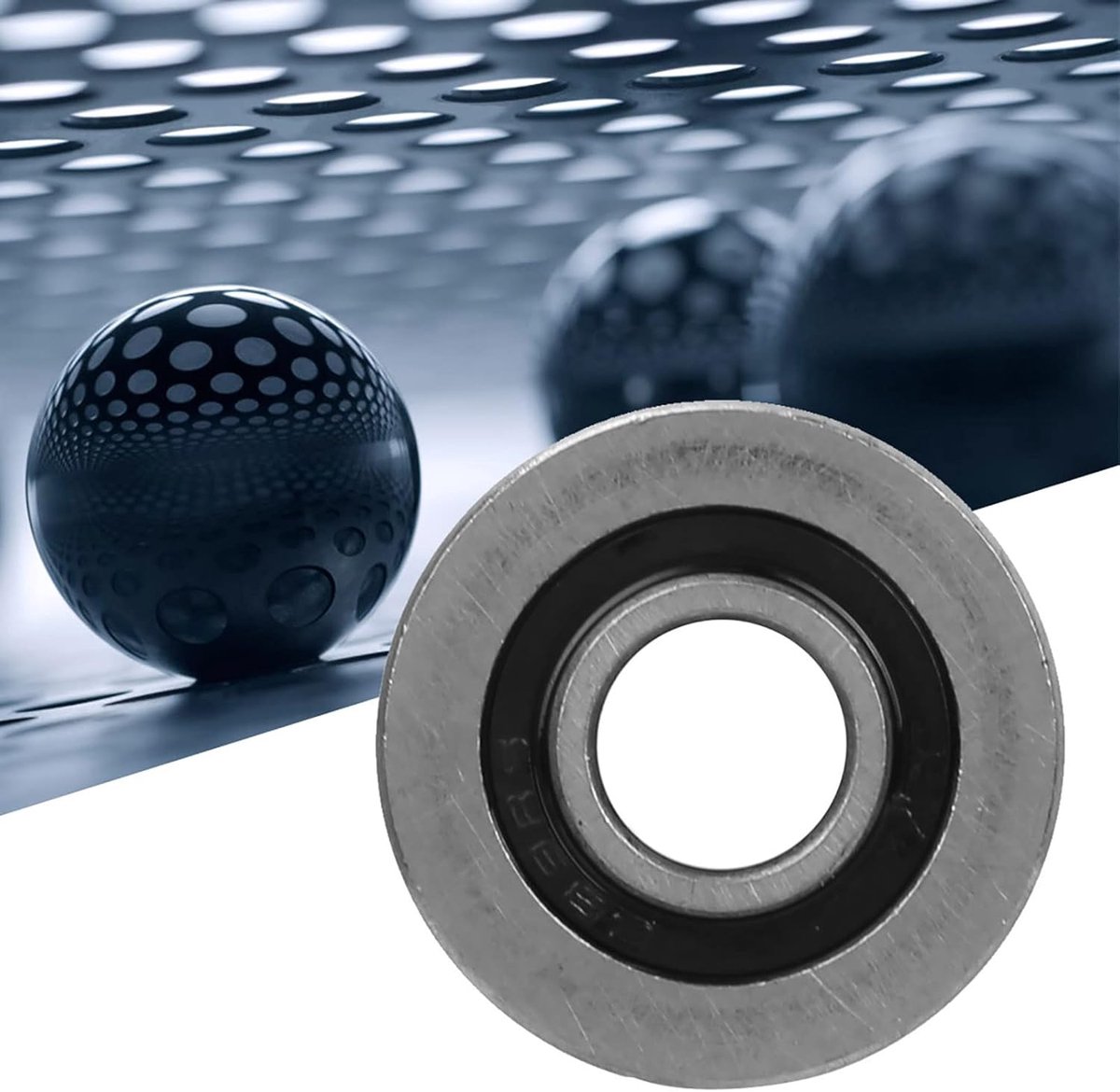 SnelShoppen - U-vormige groef schijf lagers met glijdende wielen, 8 x 22,5 x 14,5 mm, ideaal voor DIY, industriële automatisering, motoren, speelgoed
