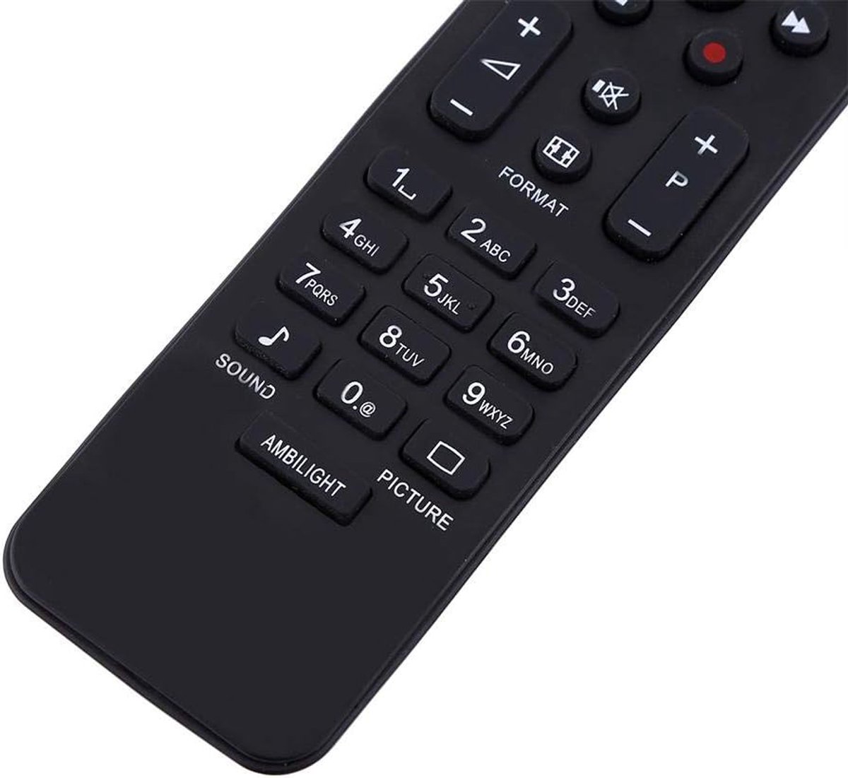 SnelShoppen - Universele TV Afstandsbediening voor SMART TV - Geschikt voor LED LCD TV - Inclusief Navigatieknop - Zwart - Geen Installatie Vereist