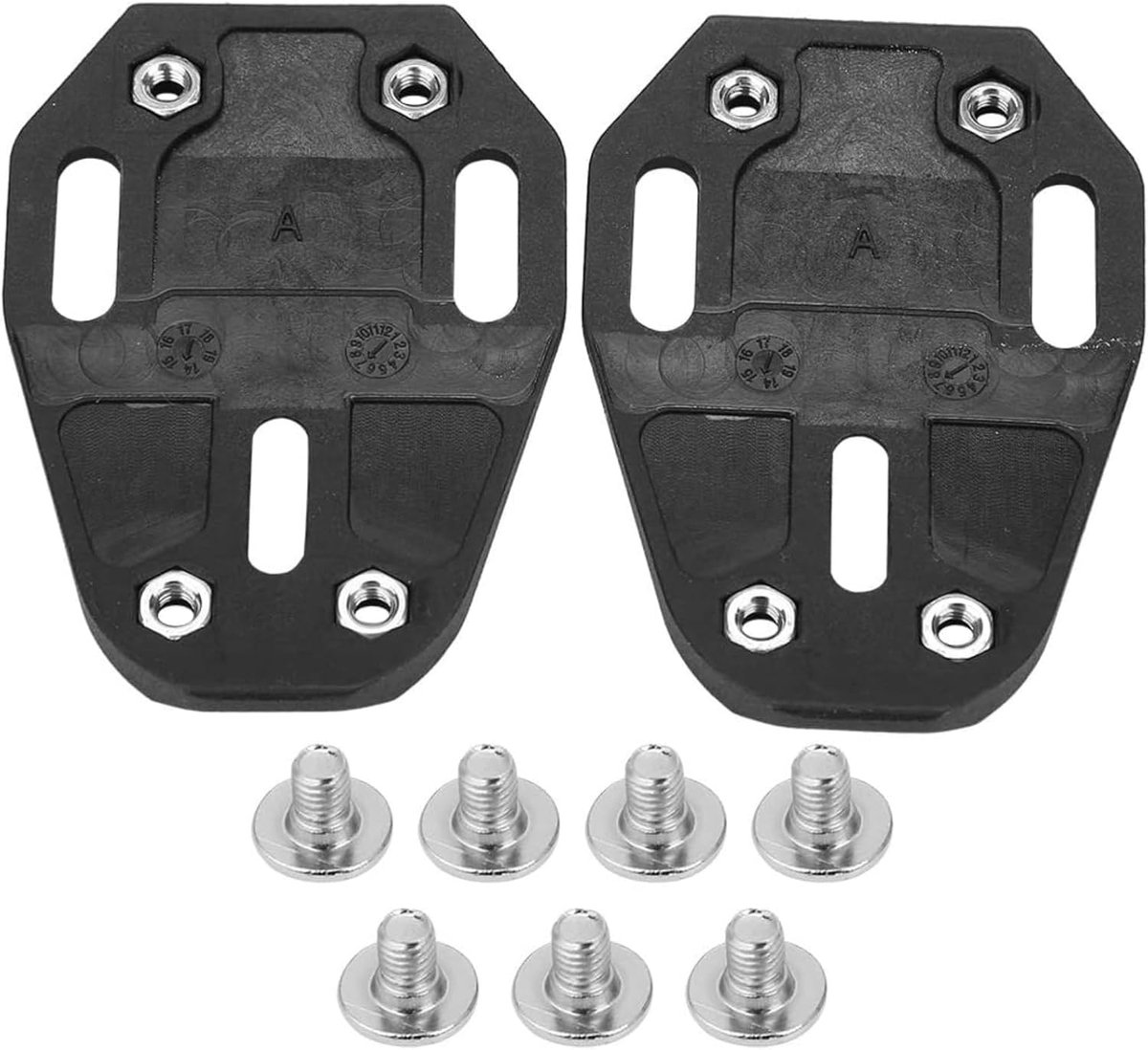 Dailygoods - Fietsen Cleat Covers - Quick Release Adapter - Nylon Pedaal Schoenplaten - Duurzaam en Corrosiebestendig - Lichtgewicht en Slipweerstand