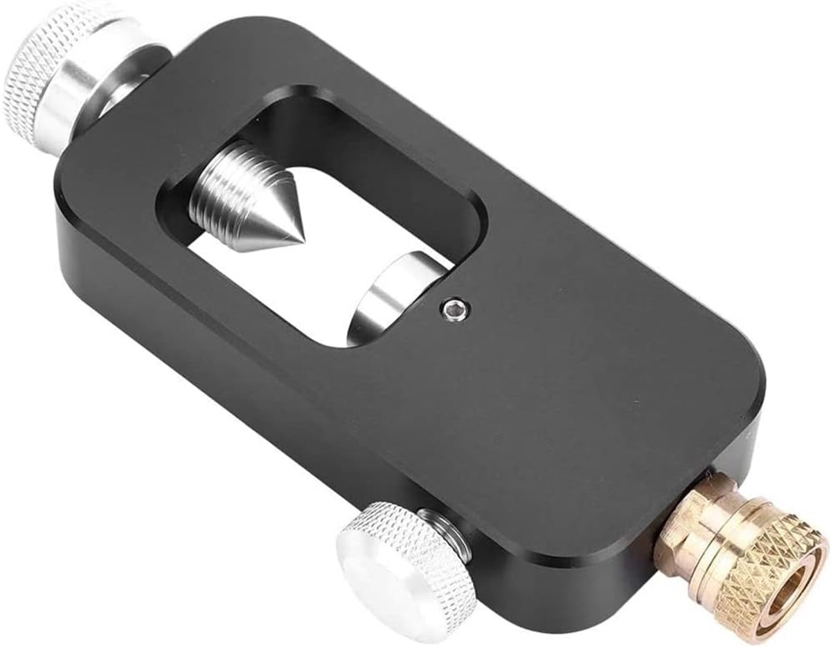 SnelShoppen - Duiktank Vulpunt Adapter Aluminium Legering voor Duikuitrusting, Lichtgewicht en Draagbaar, Ideaal voor Kleine Zuurstofcilinders
