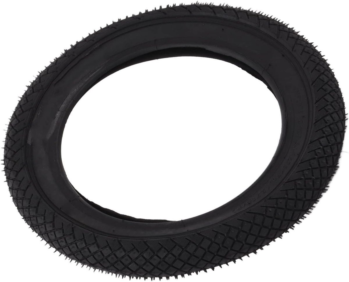 SnelShoppen - Rubber Banden Kinderen Fiets 12x2.125in met Geruit Patroon - Fietsaccessoire met Hoge Grip en Comfortabele Rit - Ideaal voor Kinderen en