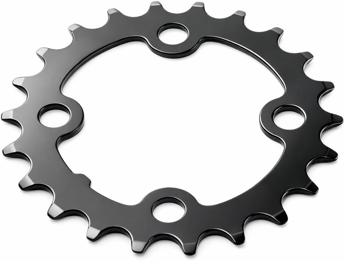 SnelShoppen - Fietskettingbladschijf 22T Carbon Staal 64mm BCD 8 9 10 Versnellingen Vervangingsonderdeel Voor Mountainbike