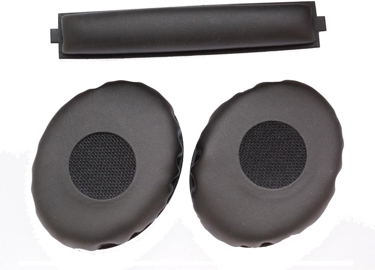 SnelShoppen - Vervangende Oorkussens en Hoofdband Kussen voor Sennheiser HD218 HD219 HD238 HD228 HD229 HD220 - 1 Set - Hoogwaardige Comfortabele Oorku