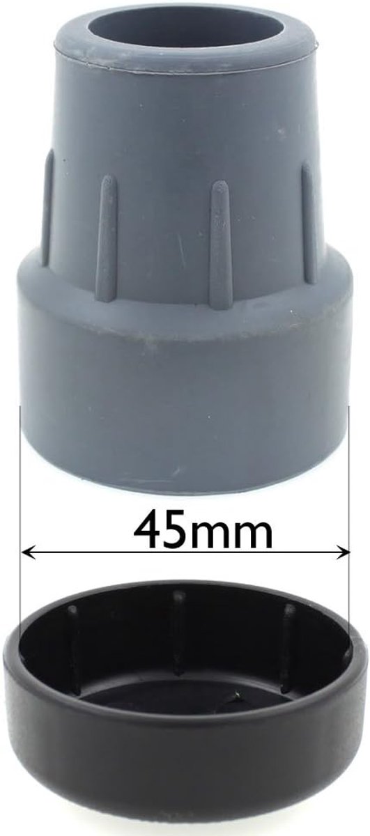 Lifeswonderful - Plastic glides, 45 mm, for walkers, 4 pieces - ShopVlot