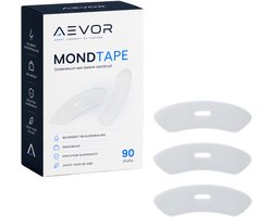 AEVOR® Mondtape - Anti Snurk - Mondpleisters - Slapen - Snurktape - Mouth Tape - Mond Tape - Myotape - Neusstrips - 90 stuks
