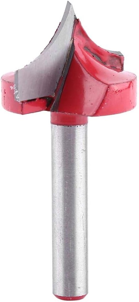 SnelShoppen - V-Groef Cutter 6mm Schacht CNC Graveren Gereedschap Snijgereedschap voor Houtbewerking - 22mm Tungsten Staal V-Groef Frees voor Decorati