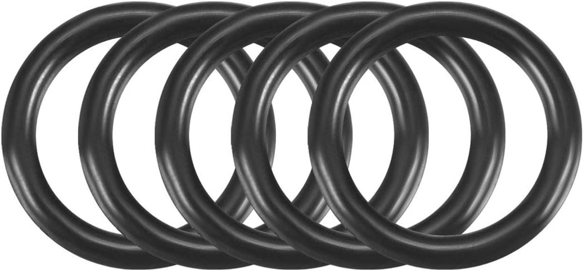 SnelShoppen - 50 Stuks Zwarte Nitril Rubber O-Ringen 11.5 x 1.5 mm - Sealing Ringen voor Diverse Toepassingen - Duurzaam en Betrouwbaar voor Klussen,